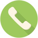 Telephone handsets icon